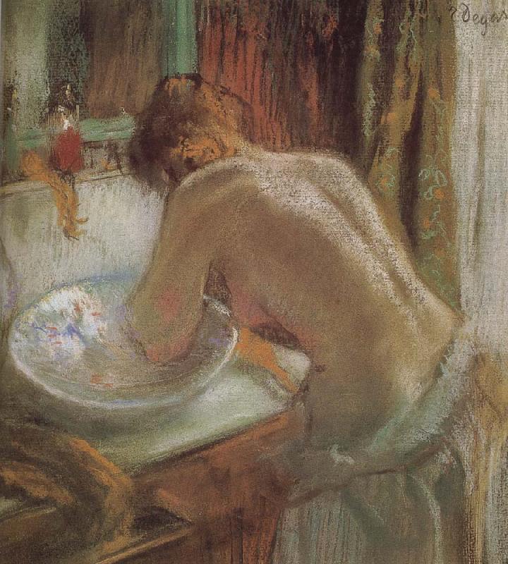 Edgar Degas Bathroom china oil painting image